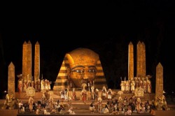 Teatro Greco di Siracusa, Aida di Giuseppe Verdi 12, 19, 26 LUGLIO 2014 ore 20.30. Regia e scene di Enrico Castiglione