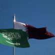 qatar saudi arabia flags