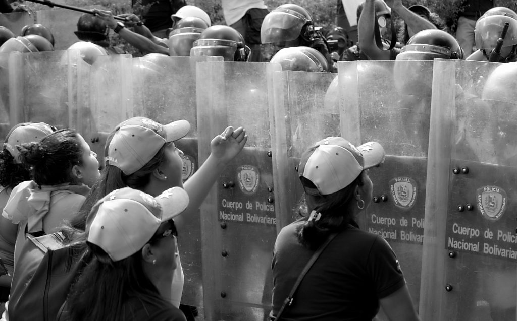proteste caracas venezuela