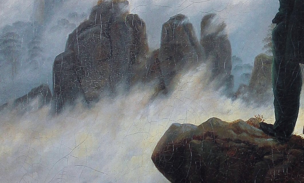FRIEDRICH | Viandante sul mare di nebbia (1818) - SocialNews