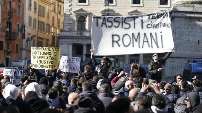industria 4.0 protezionismo taxisti roma ber